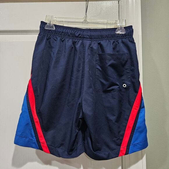 Speedo Men's Blue and Red Swim Board Shorts Size Small - Picture 2 of 4